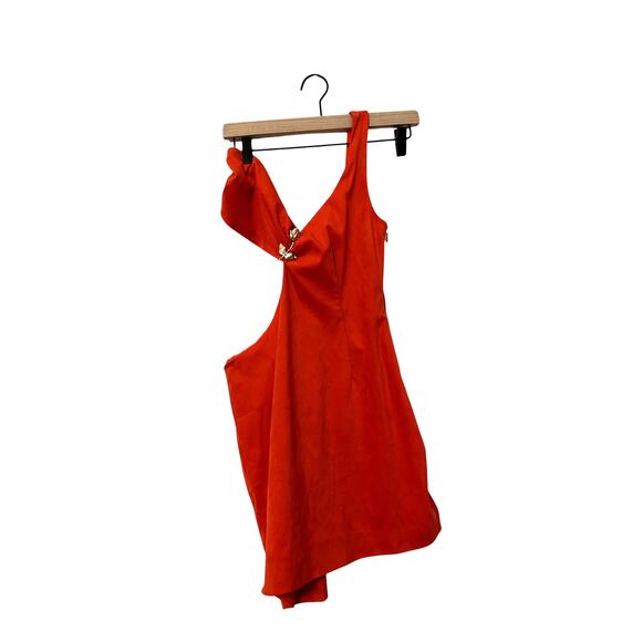 For Love And Lemons Gloria Dress Red - Picture 5 of 10